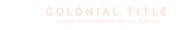 Colonial Title LLC